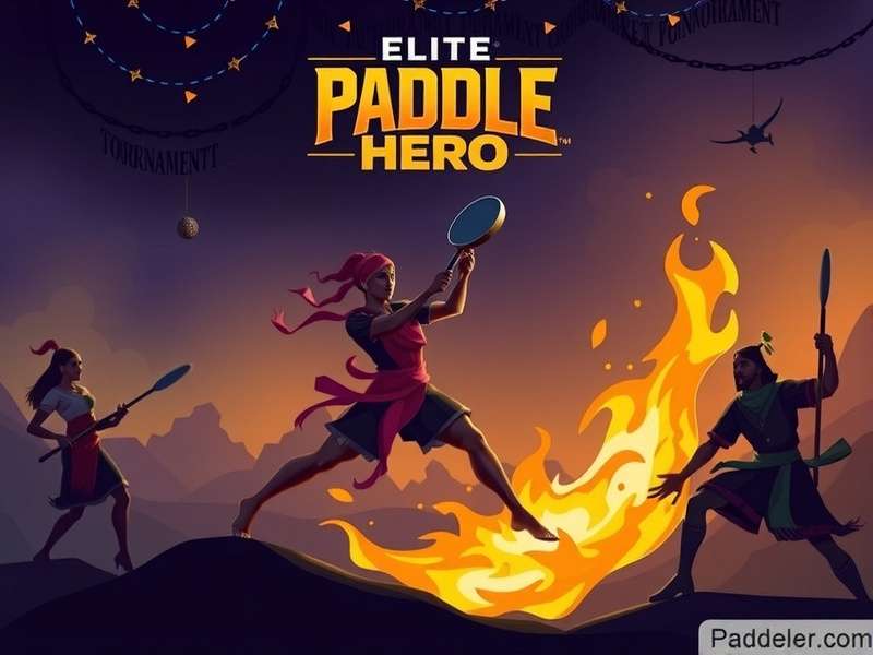 Elite Paddle Hero Game Banner
